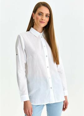 DŁUGIM RĘKAWEM - блузка рубашечного покроя