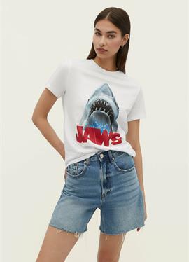 JAWS LICENSE - футболка print