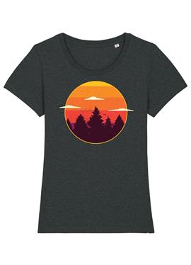 SUNSET FOREST - футболка print