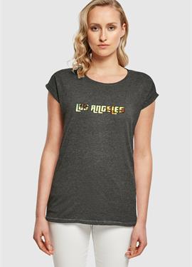 GRAND LOS ANGELES EXTENDED SHOULDER TEE - футболка print