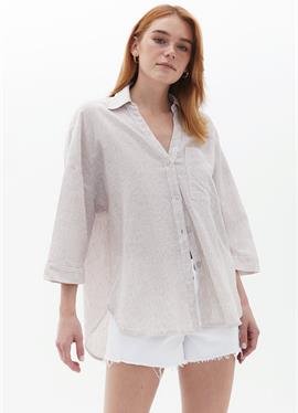 OVERSIZE с HOCHWERTIGER OPTIK - блузка рубашечного покроя