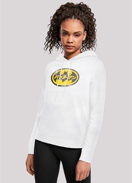 DC COMICS BATMAN JAPANESE LOGO YELLOW - пуловер с капюшоном