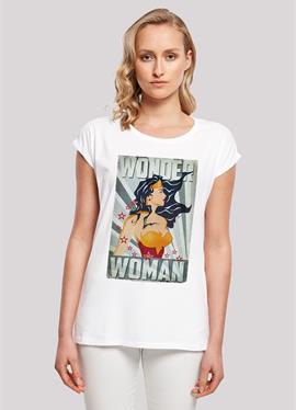 WOMAN POSTER -WITH EXTENDED SHOULDER - футболка print