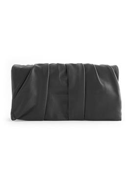 LEATHER RUCHED LARGE PURSE - кошелек