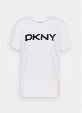 FOUNDATION LOGO TEE - футболка print DKNY