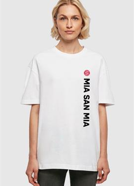 MSM LOGO OVERSIZED BOYFRIEND TEE - футболка print