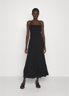 DRESS WITH TIERED SKIRT - макси-платье - 802