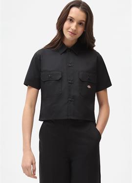 WORK SS W REC - блузка рубашечного покроя