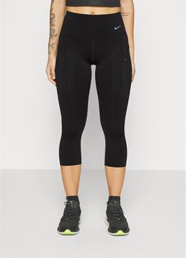 Nike Go Women's Firm-Support Mid-Rise Cropped леггинсы with Pockets - спортивные штаны