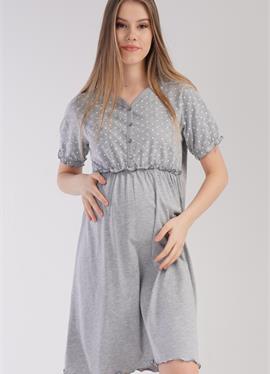 MATERNITY NURSING BUTTONED - ночная рубашка