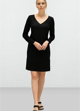 V NECK LONG SLEEVE - платье