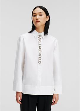 LOGO PLACKET - блузка рубашечного покроя