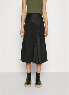 MATTE & SHINE PANEL SKIRT - A-Linien-Rock