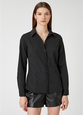 STITCH DETAIL BASIC LONG SLEEVE - блузка рубашечного покроя