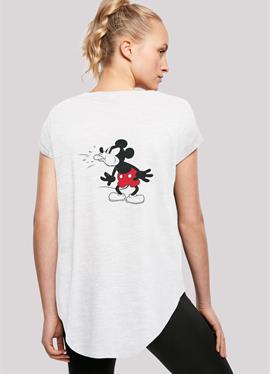 DISNEY MICKEY-MOUSE-TONGUE ON BACK WITH LONG SLUB - футболка print