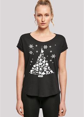 STAR WARS CHRISTMAS WEIHNACHTSBAUM - футболка print