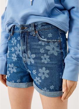 MOM À FLEURS - джинсы шорты