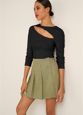 NEXT CHECK MINI SKIRT - A-Linien-Rock