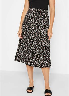 DITSY PRINT BELTED MIDI - A-Linien-Rock