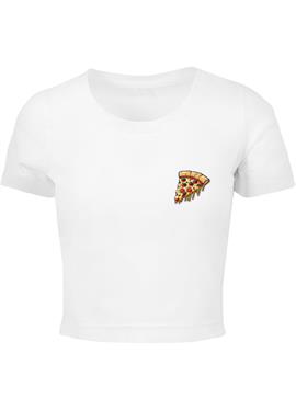 PIZZA COMIC CROPPED - футболка print