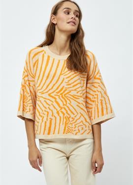 VENDA JAQUARD 3/4 SLEEVE - кофта