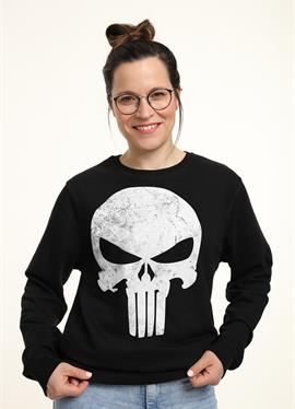 MARVEL PUNISHER DISTRESSED SKULL - толстовка