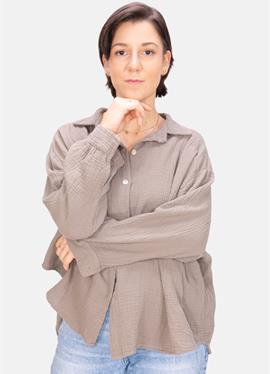 SASHA OVERSIZED - блузка рубашечного покроя