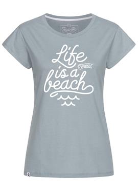 LIFE IS A BEACH - футболка print