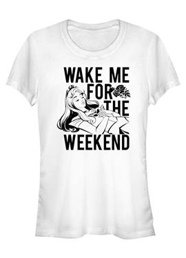 SLEEPING BEAUTY WAKE ME - футболка print