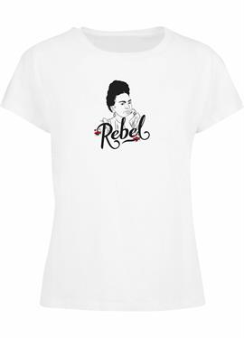 FRIDA KAHLO REBEL TWO BOX TEE - футболка print