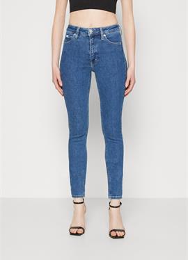 HIGH RISE SKINNY - джинсы Skinny Fit