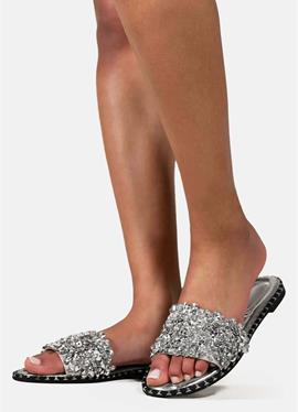 BELLE SPARKLY FLAT - шлепанцы flach