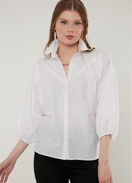 Блузка рубашечного покроя LELA