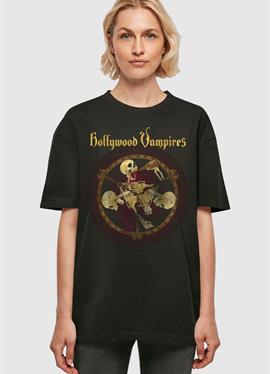 HOLLYWOOD VAMPIRES - DRINK FIGHT PUKE OV - футболка print