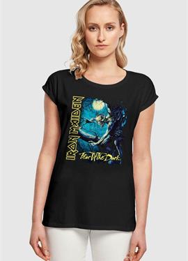 IRON MAIDEN - FEAR OF THE DARK EXTENDED SHOULDER TEE - футболка print