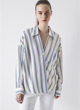 LINE PATTERN - блузка рубашечного покроя