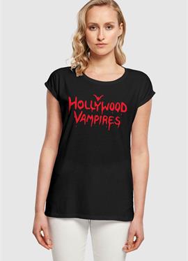 HOLLYWOOD VAMPIRES LOGO - футболка print